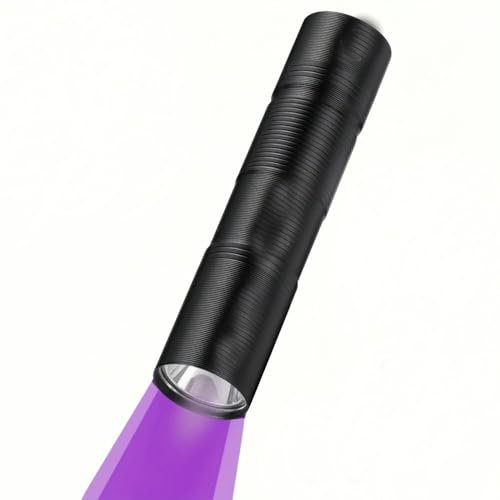 ZBDZSW 365nm UV LED Mini Torcia USB Ricaricabile Luce Ultravioletta Inchiostro Invisibile Resina Polimerizzazione Rilevamento Macchie Animali Soldi