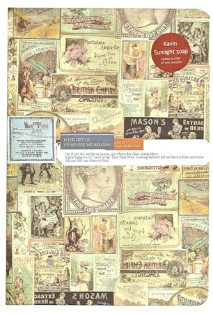 LIMEQKI Tagebuch Für Erwachsene Retro, Klein Gefühlstagebuch mit 80 Fotos/160 Seiten Malerei Kraftpapier B6 19 x 13 cm (Orange)