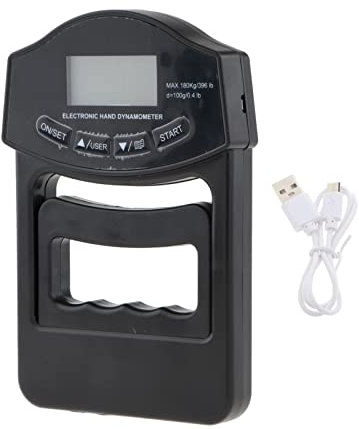 ZKLGS Misuratore di Forza Digitale, Tester dell'avambraccio del misuratore di misurazione del dinamometro Manuale for misurazione della Forza Sportiva