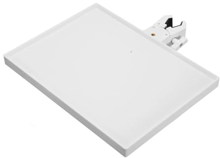 F Fityle Mikrofonständer-Tablett, verstellbar, vielseitige Befestigung, Mikrofonständer-Tablett-Ablage für Bühne, L