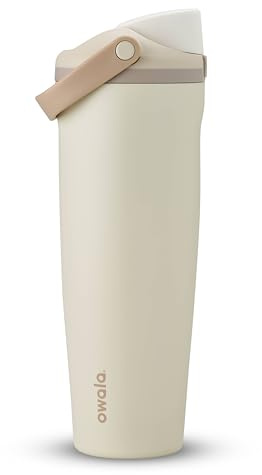 Owala FreeSip Sway - Stainless Steel - 40-oz. - Tan (Lightly Toasted)