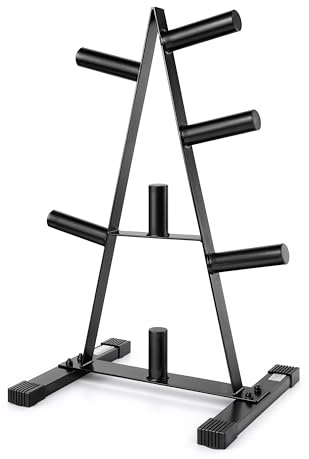 Cap Barbell Rk-2a Olympisches Tellerregal, 5,1 cm, Schwarz