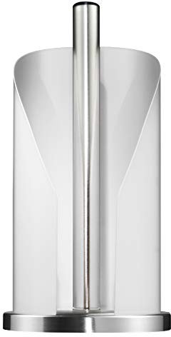 Wesco 322 104 Papierrollenhalter weiß, 15.5 x 15.5 x 30cm