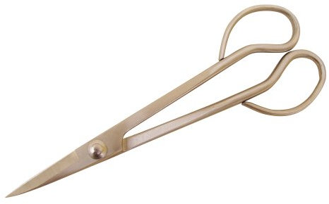 Bonsai Schere lang Profi Qualität 18 cm feine Edelstahlschneide Bonsaizubehör