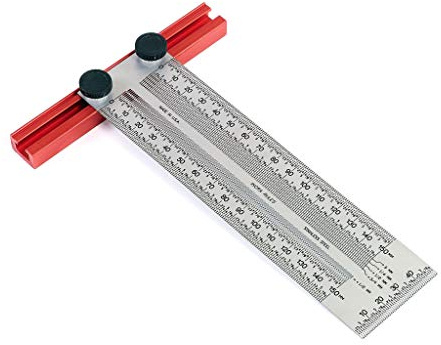 Incra Präzisions-Anreißlineal, 150 mm, Edelstahl, Blatt, Messschieber