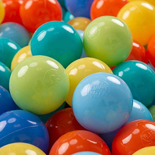 KiddyMoon Kinder Bälle Für Bällebad Baby Spielbälle Plastikbälle ∅7Cm Made In EU