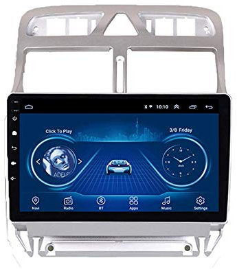 Car Stereo Radio Video Navigazione Android Car Stereo Multimediale per Peugeot 307 2004-2013 WiFi/BT Tethering Internet con Canbus Decoder Video Player Car Stereo