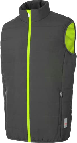 WüRTH MODYF Gilet de travail Matelassé Moon Anthracite/Lime - Taille 3XL