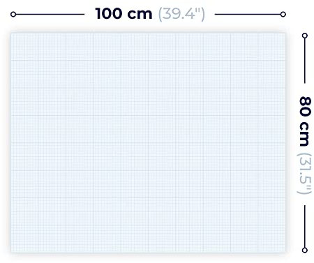 DEQORI personalisierte Glas-Magnettafel | 100x80 cm mit Foto | eigenes Bild | Memo-Board aus Glas | Magnetboard inkl. Magnete, Stift & Tuch für Küche & Büro | Tafel magnetisch & beschreibbar