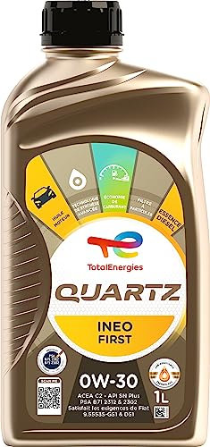 TotalEnergies Quartz Ineo First 0W-30, Huile moteur essence et Diesel, 1 litre