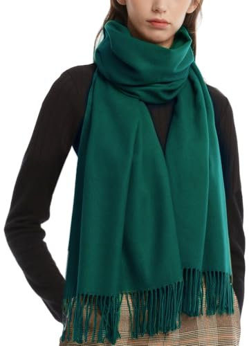 FURTALK Écharpe en cachemire pour femme Pashmina Châle et enveloppes Grande écharpe pour femme Couverture d'hiver Dames Écharpe Cadeaux