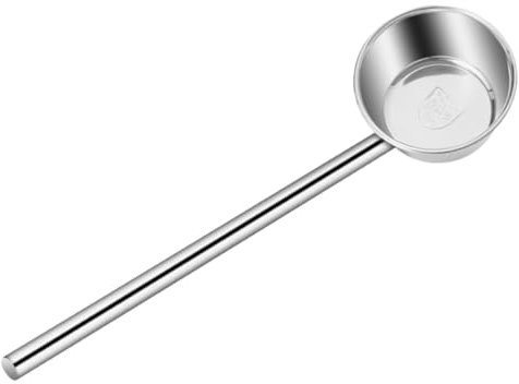Cabilock Edelstahl Wasserschöpfkelle Mit Langem Griff Zum Einfachen Schöpfen Von Wasser Suppe Und Anderen Flüssigkeiten Für Küche Und Zuhause Robust Und Leicht Zu Reinigen