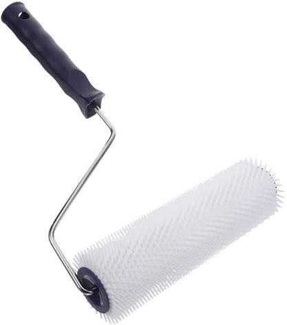 STOBOK Stachelwalze für Bodenbeläge mit Belüftung Selbstnivellierende Stachelestrichmasse Pinselwerkzeug für Estrich Entschäumerzubehör für Glatte Oberflächen