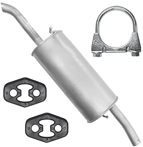 FERROZ Pot d’échappement pour Ford Fusion JU 2005-2012 | Pot d’échappement arrière, Moteurs : 1.25 -1.4i | Hayon