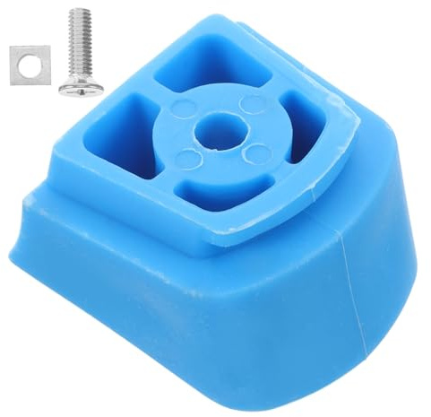 Zerodeko Freno per Pattini a Rotelle e Inline per Bambini e Ragazzi, in Gomma e Acciaio Inox, Facile da Installare, Blocco Freno Antiscivolo per Pattinaggio Sicuro