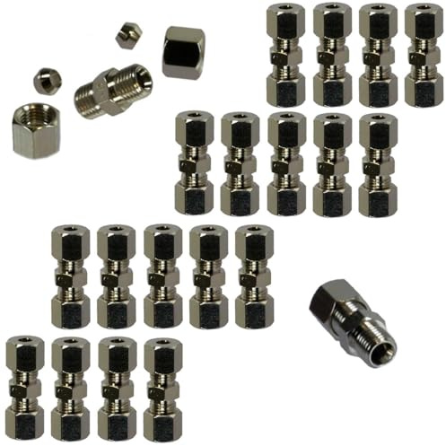Hausmarke 20x Stt Adapter, Bremsleitung | 20x Stt, Verschraubung