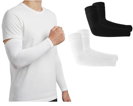 zavehony Manchette Homme Manchons De Protection Solaire Vetement Femme Anti-Uv