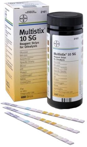 MULTISTIX 10 SG Teststreifen 100 St Teststreifen by Multistix