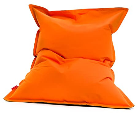 Ecopuf Pouf Fauteuil Bag | Coussin en polyester imperméable imperméable Taille L | Coussin de sol | Fauteuil sac d'extérieur rembourré en perles de polystyrène EPS Dim 170 x 135 cm