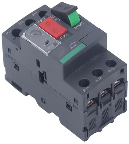 Interrupteurs de Protection de Moteur, Disjoncteur Magnétique Thermique, Protection contre les Surcharges sur Rail de 35mm, AC 690V (GV2-ME06 1-1,6A)