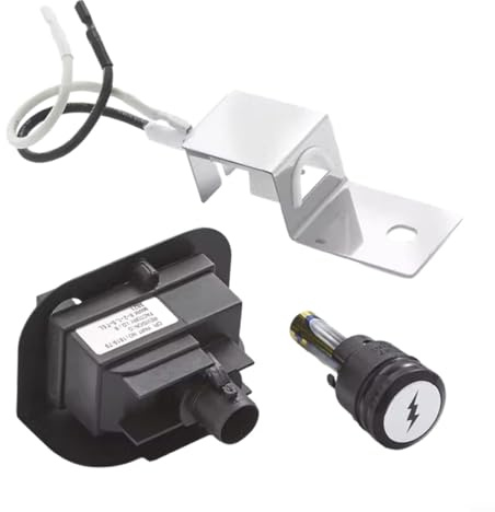 EpheyFIF Gasgrill-Ersatz-Zünd-Set, für Weber Q-Serie Zünder Q1200 Q2200, für Weber Q1200 Grillteile, für Weber Q2200, Grillersatzteile, 1112205978