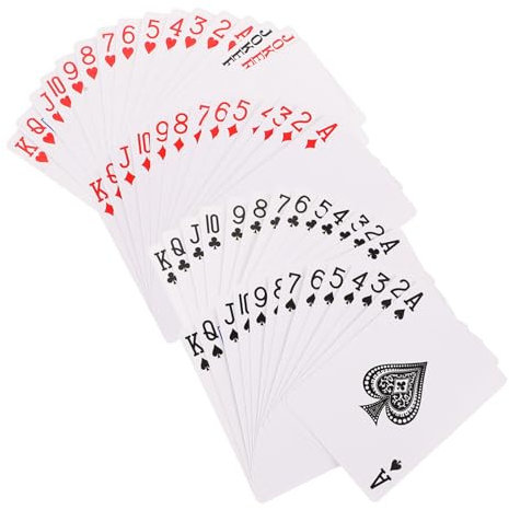 KONTONTY Blanko-pokerkarten Aus Papier Zum Selbstbedrucken Für Partys Und Familienunterhaltung Mit Einseitigem Blankodruck Für Kreativität Und Angenehmem Tastgefühl