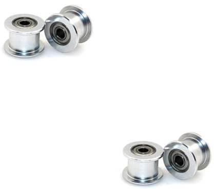 GLEAVI 10stücke Teiliges Aluminium-zahnriemen Idler Pulley Drucker Bohrung Für Riemensätze Hohe Haltbarkeit Und Vielseitige Anwendungen Maschinen