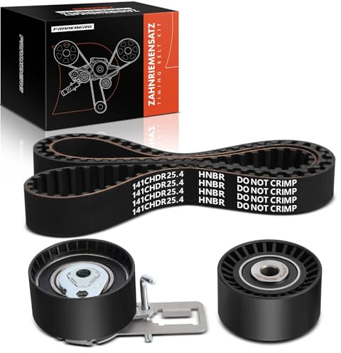 Frankberg Timing Belt Repair Kit | Compatible with: 208 II UB UJ UP UW, S-Max WA6, Berlingo/Berlingo First MPV GFK GJK MF, 308 II L3 LB LH LP LW, V50 545