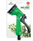 eBoutik - Garden Hose Spray Nozzle, 4-Way Multi-Pattern Gun, Locking Function, Multi-Jet Spray Adjustable Settings for Most Outdoor Hose for Summer