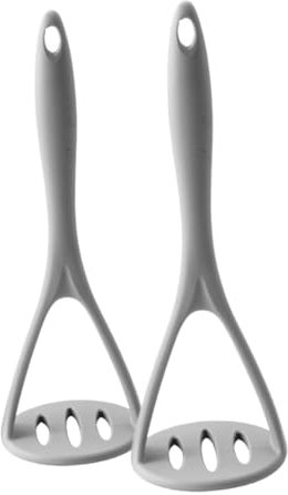 Alipis 2pezzi Schiacciapatate Manuale in Acciaio Inossidabile Schiacciaverdure Portatile Per Cucina Utensile Resistente Per e Facile Da Pulare Mano