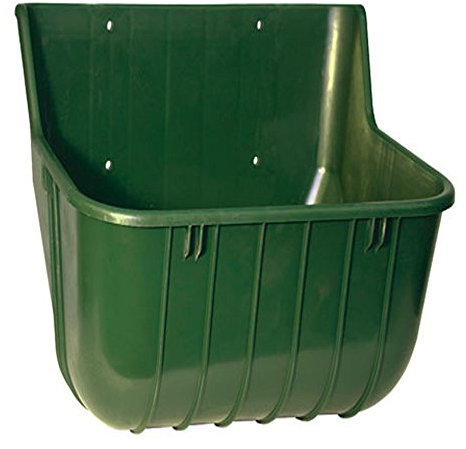 Kerbl Rindertrog Pferdetrog rechteck ohne Kante Kunststoff Trog Futtertrog