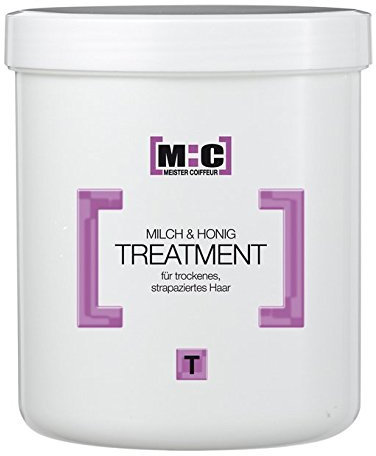 Meister Coiffeur Milch & Honig Treatment T 1 x 1000 ml Pflege-Kur für trockenes und strapaziertes Haar von M:C