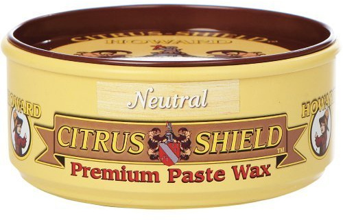 Howard CS0014 Citrus Shield Paste Wax, 11-Ounces Neutral (4-Pack)