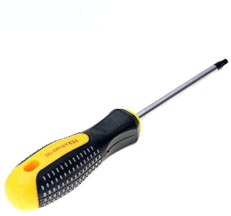 BE-TOOL Tournevis magnétique étoile tournevis longue tige inviolable Torx Tournevis pour réparation (T20)
