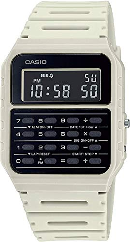 Casio Collection Retro Herren Digitaluhr mit Kunststoffband CA-53WF