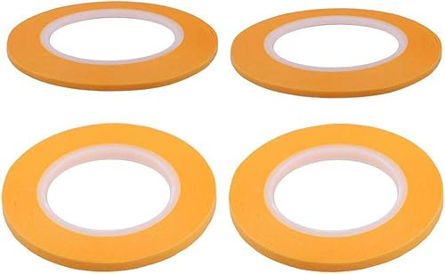 SePKUS Precision Mask Tape Painting Decoration DIY Model Tape 2mm &3mm & 4mm & 6mm