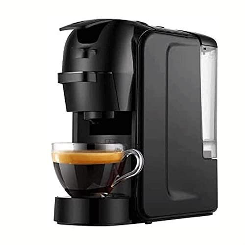 CUNTO Machine à café Machine à café, petite capsule expresso, cafetière portative pour bureau, maison commerciale, machine à expresso multifonction 4 en 1, infusion rapide, cafetière 19 bars