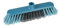 Homéa, Testa di scopa interna in plastica, 31 cm, blu pavone