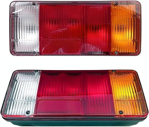 Feux Arrière Droit Feu Arrière Pour Daily Tipper, EuroCargo, Fiat Ducato, Peugeot Boxer, Peugeot J5, Master Mascot, Citroën Jumper, Citroën Jumpy camion E-MARK avec prise