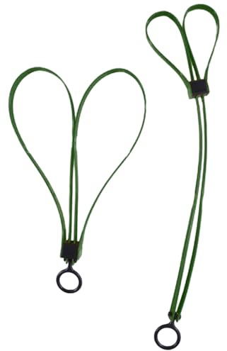 YIZITU 2 piezas de engranajes para exteriores, ataduras de cables, esposas decorativas, para acampar y senderismo