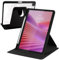 A-BEAUTY Custodia Rotante Compatibile con Samsung Galaxy Tab A8 10.5 Pollici (SM-X200/X205/X207), Antiurto Trasparente Cover, Auto Svegliati/Sonno, Nero