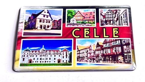 Celle Deutschland, Celle Souvenir, Celle Kühlschrankmagnet, Celle Fridge Magnet, Celle aimant de refrigerateur, Celle Reiseandenken.170525