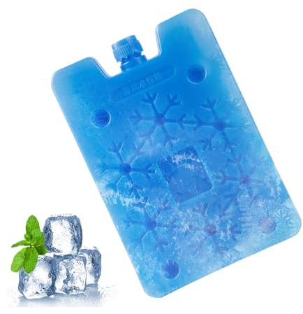 Frigorifero per contenitori refrigeranti | Batteria portatile per refrigeratori d'aria | refrigeranti congelabili riutilizzabili per picnic, scuola, campeggio, pranzo, allattamento al