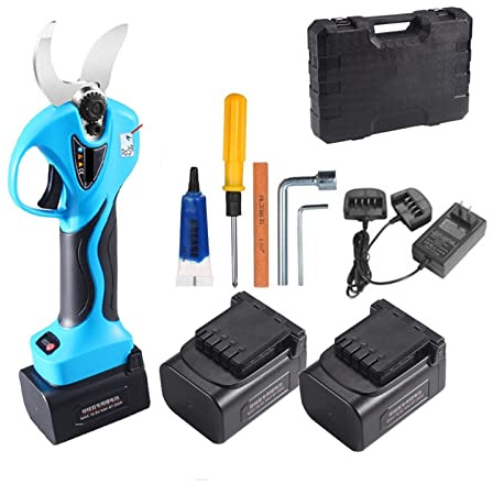 Potatore a batteria da 16,8 V Potatura agli ioni di litio Taglio Forbici efficienti Bonsai Rami di alberi elettrici Attrezzi da giardino SC-8608 elettrico(SC-8608A)