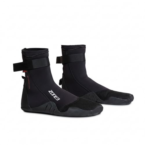 ZONE3 Heat-Tech Dura Schwimmschuhe, 4 mm, Neopren, isoliert, Wassersportschuhe