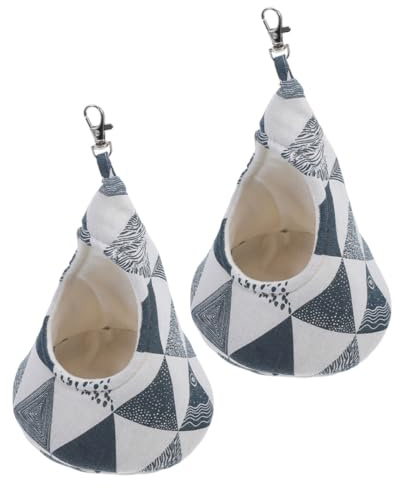 HOUDERCO Sacchetto Porta Mollette da Bucato 2 Pezzi Materiale Resistente e Design Sospeso per Uso Interno ed Esterno in Lavanderia