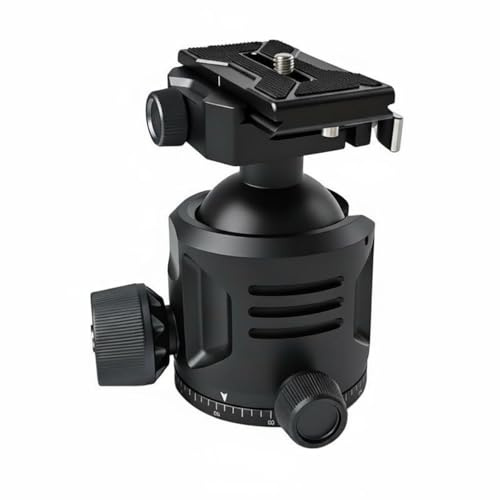 KQFCAZRE Cabezal de Bola Panorámico Rótula férica Diseño en U Cabezal de Bola 360° para Fotógrafos, Videógrafos, Large Gimbal