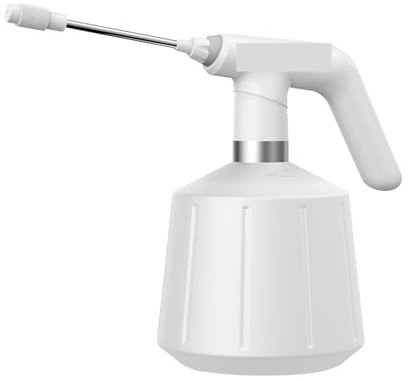 Botella pulverizadora eléctrica for plantas, 1,5/2/2,5 L, regadera automática for jardín, boquilla ajustable, pulverizador de agua for lavado coches,Alta Eficiencia(2L)