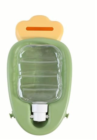 Botella De Agua para Perros Vaso Bebedero con Forma de Zanahoria 450 ml con