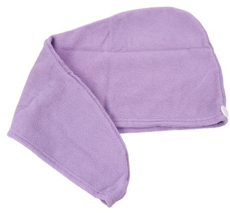 Kisangel Absorberande Mikrofiber Hårhandduk för Torkning Tjock Badturban Huvudhandduk med Hög Vattenabsorption Passar Alla Hårtyper och Skonsam och Bekväm Hårtorkningskeps för Kvinnor